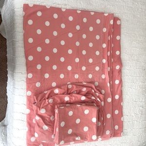 Garnet Hill flannel twin sheets